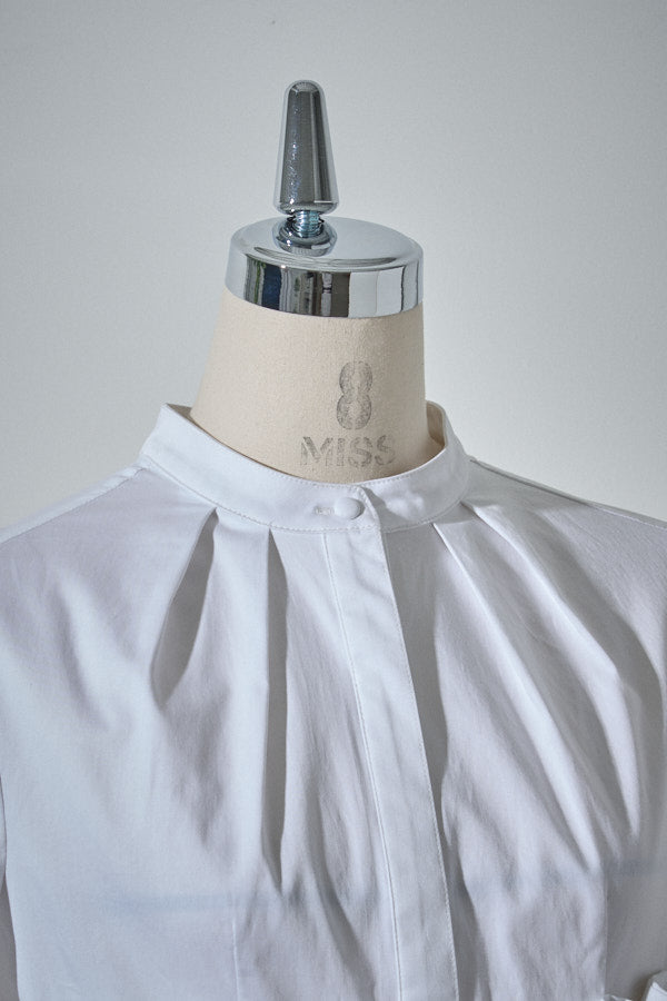 Raffle Peplum Top -White- – ERADIE